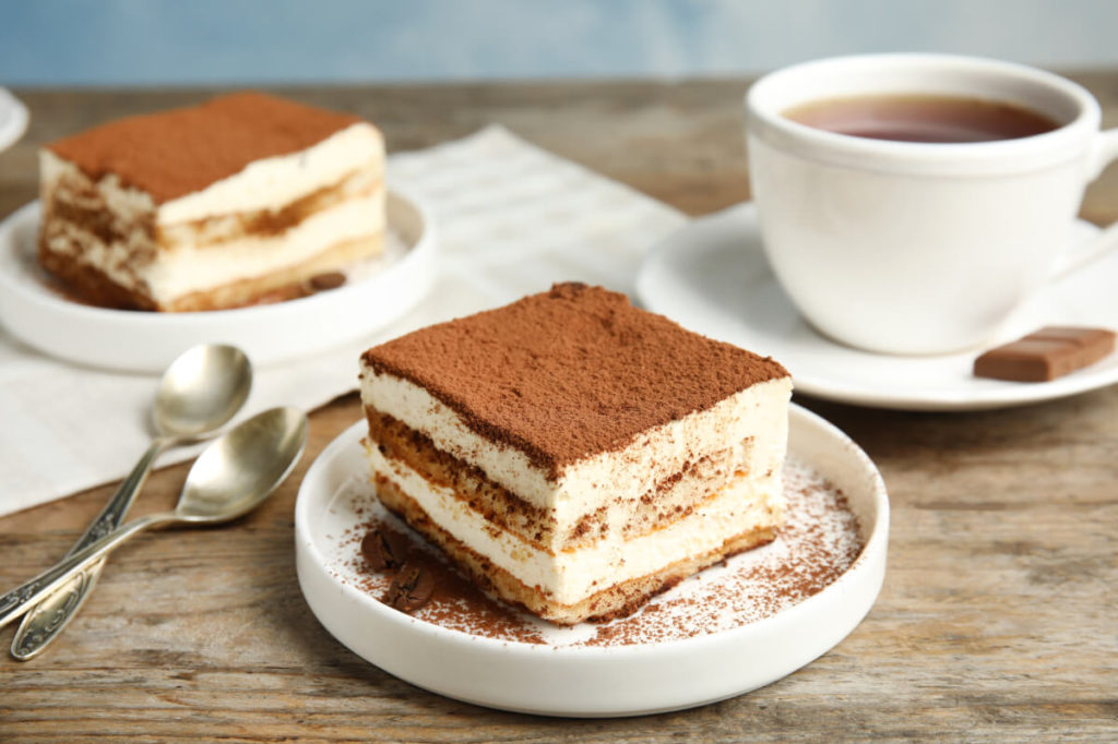Tiramisu im Restaurant Ferdinando · Italienisches Restaurant im Hotel Winter in Obertauern Tiramisu im Restaurant Ferdinando · Italienisches Restaurant im Hotel Winter in Obertauern