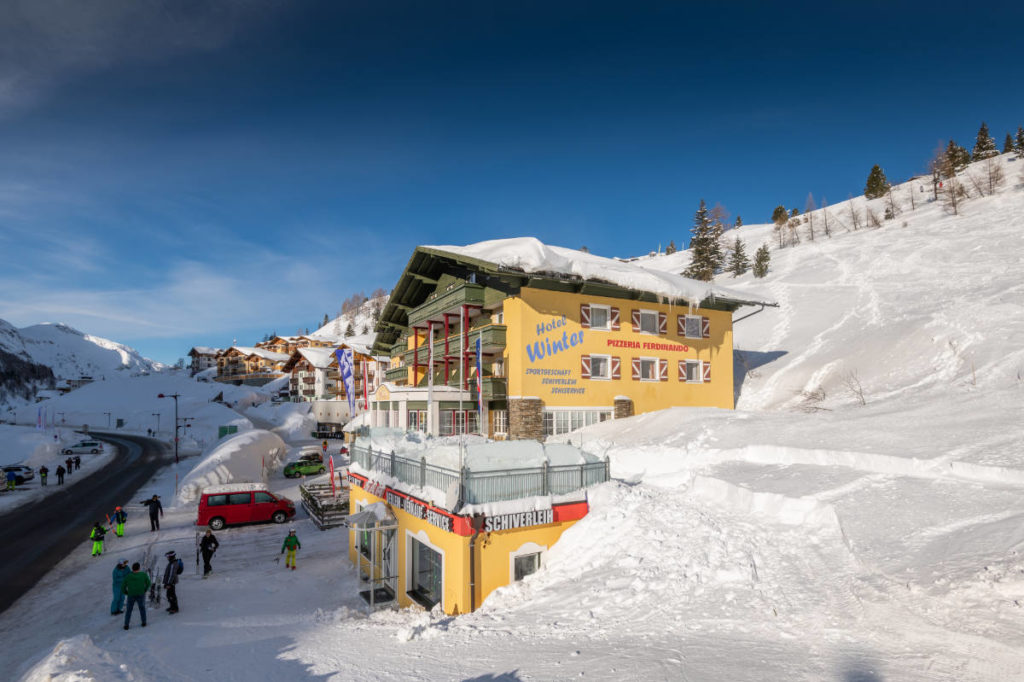 Toplage · Hotel Winter in Obertauern